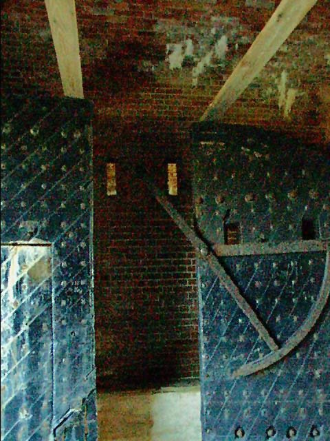 Sallyport of fort image