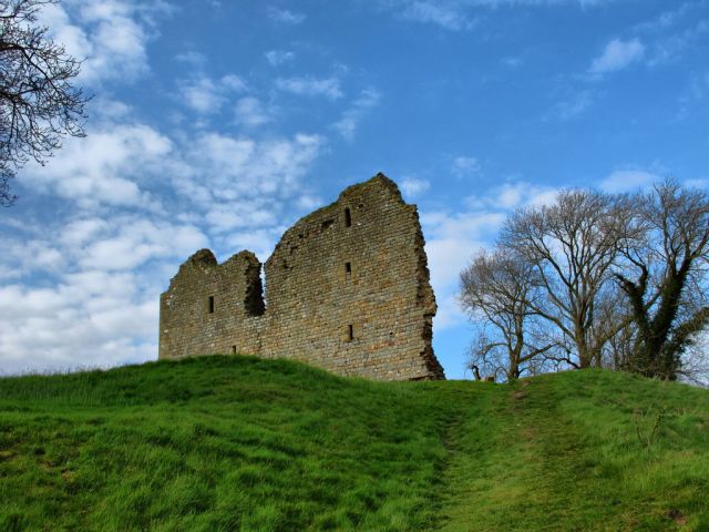Remains of 14th century Thirlwall Castle image
