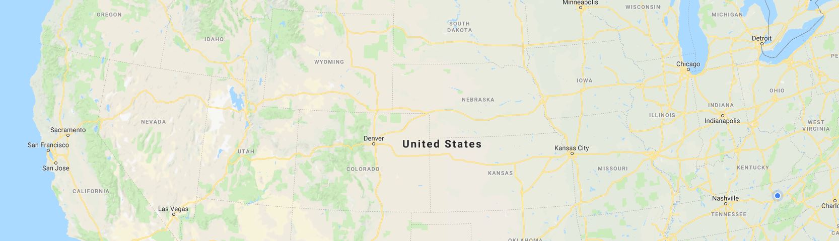 Lincoln Highway From Western PA to San Francisco (and beyond) ©Google Maps image