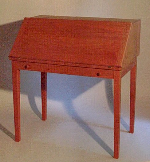 Cherry Drop-front Desk