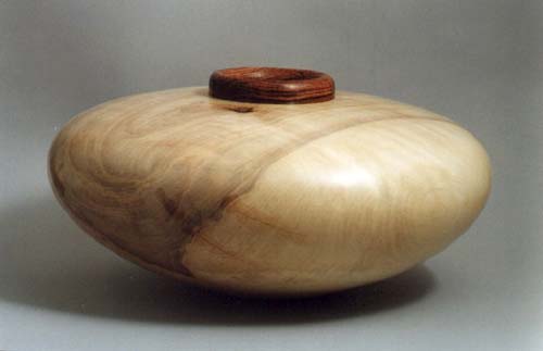 Flat Birch Hollow Form