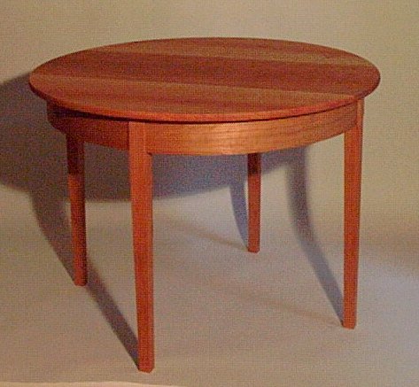 Round Cherry Breakfast Table