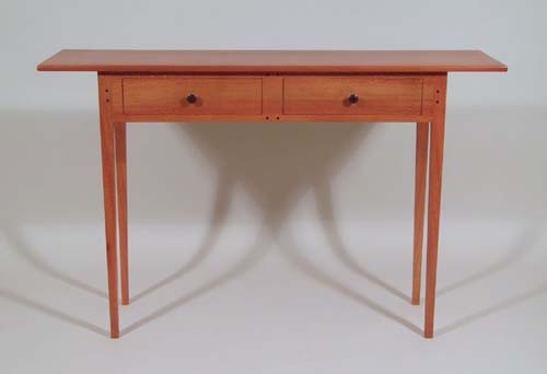 Quartersawn Sycamore Hall Table